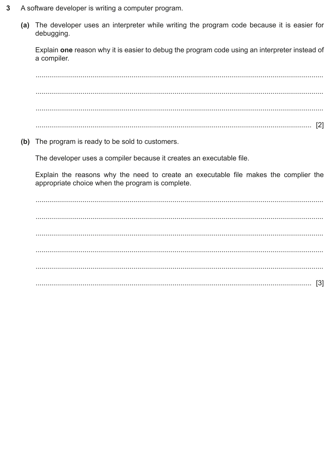 Question 3 — page 1