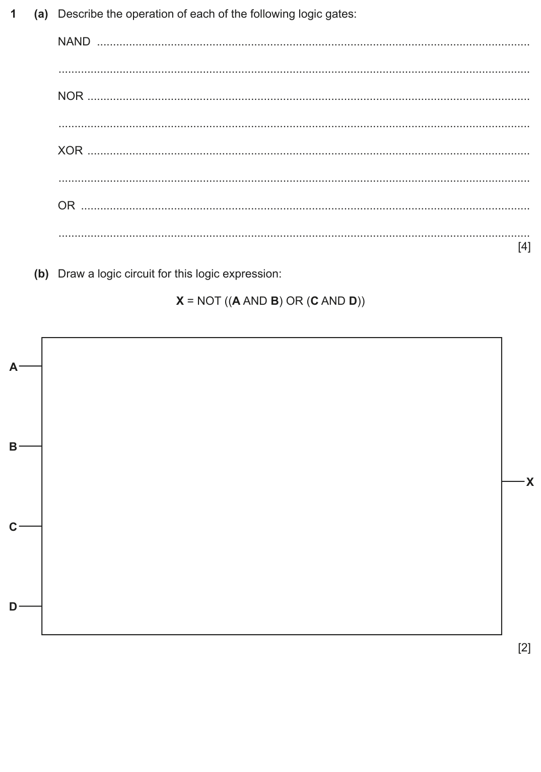 Question 1 — page 1