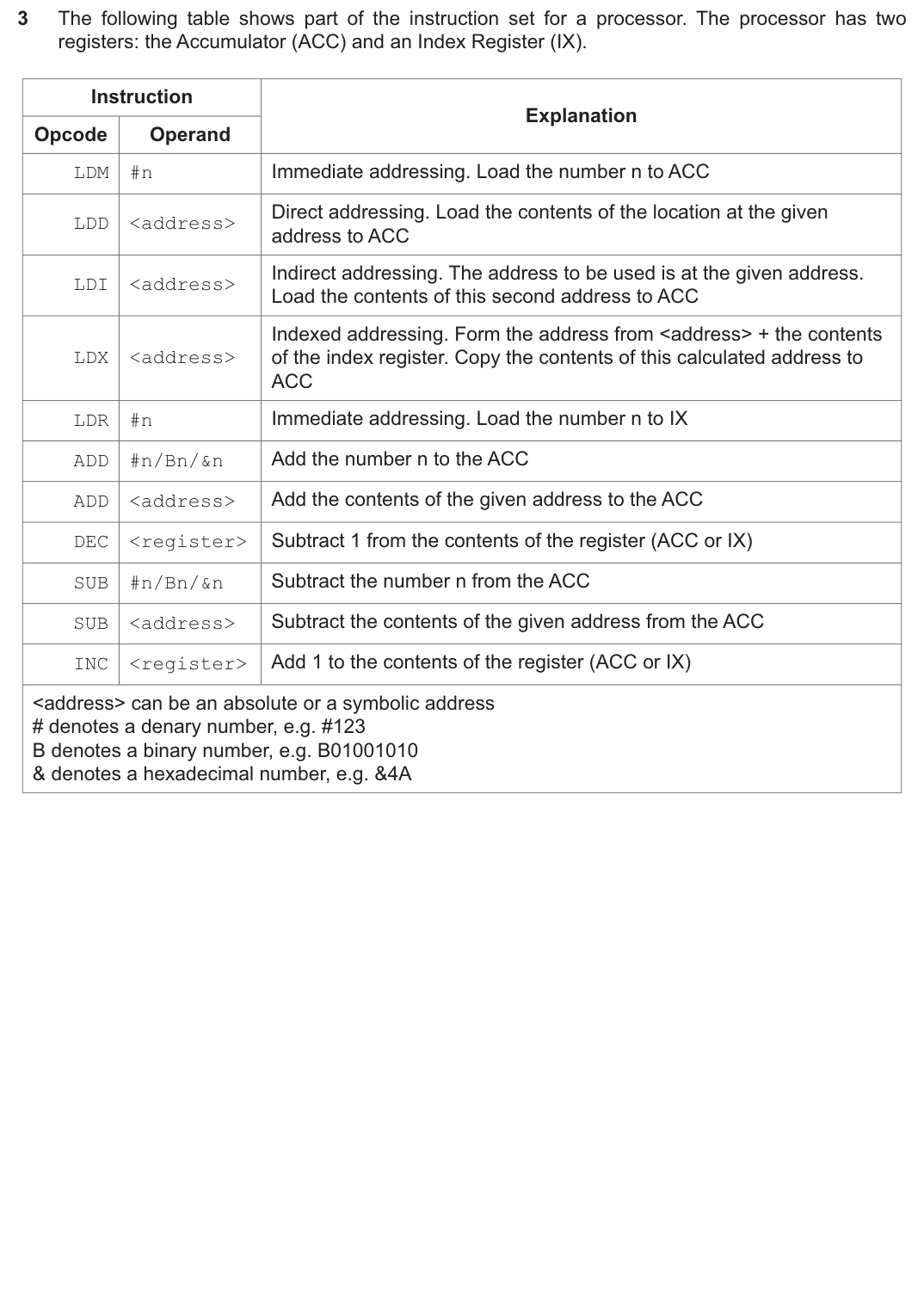 Question 3 — page 1
