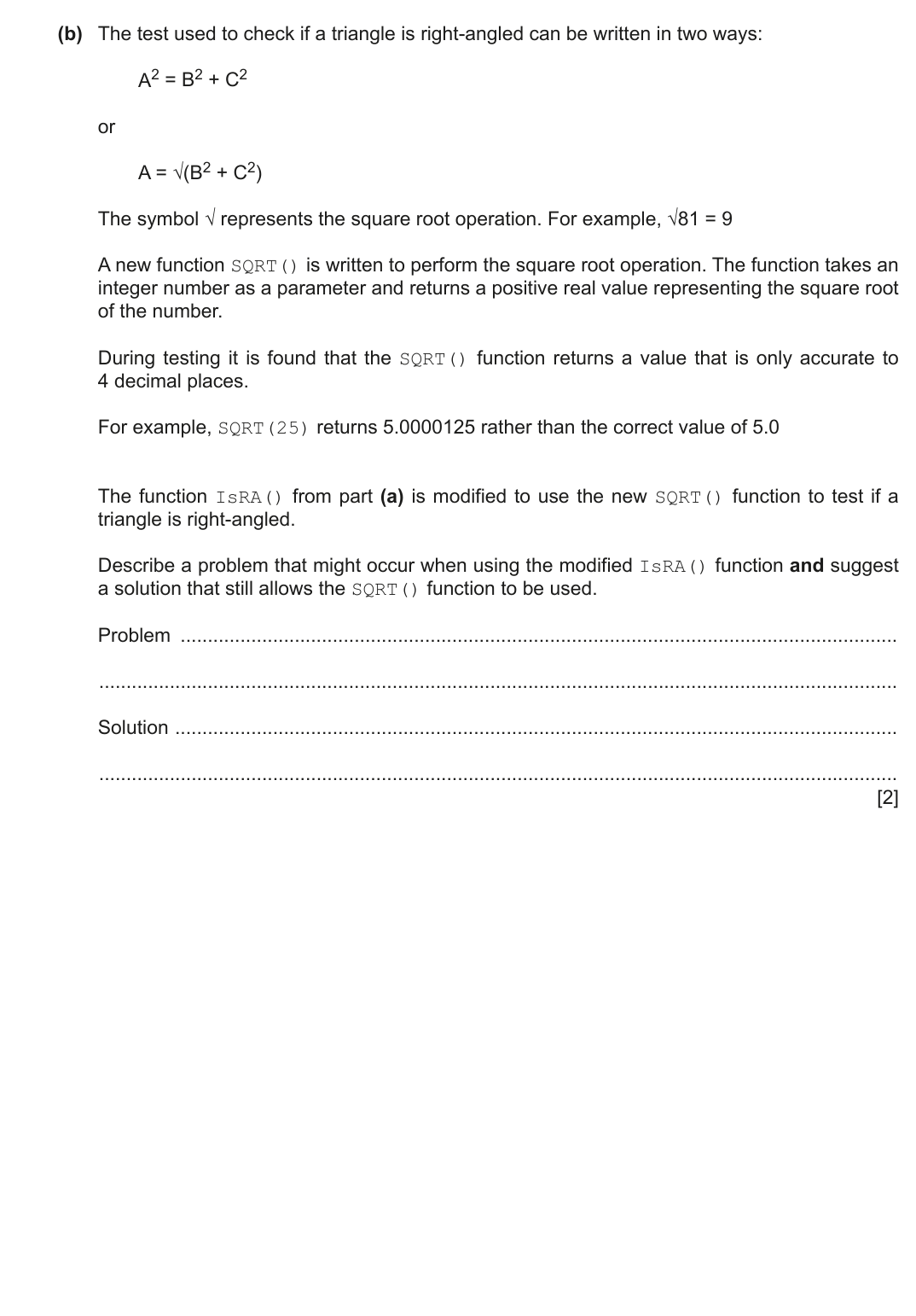 Question 7 — page 3