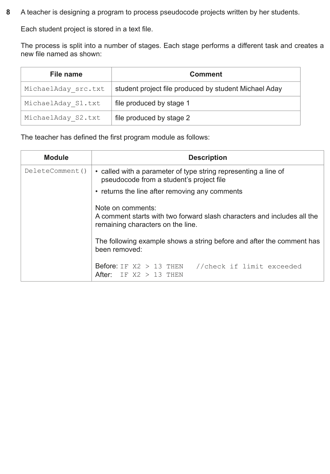 Question 7 — page 7