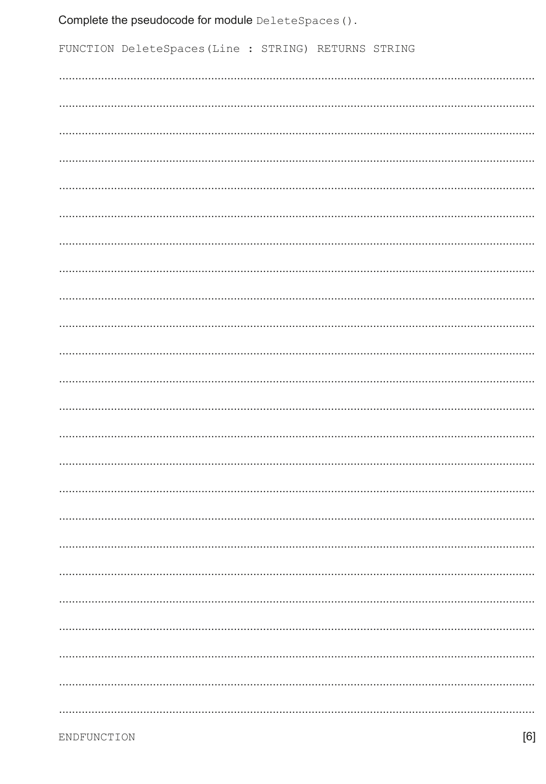 Question 8 — page 2