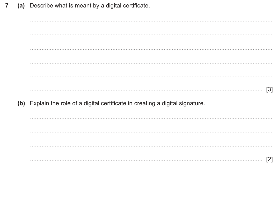 Question 7 — page 1