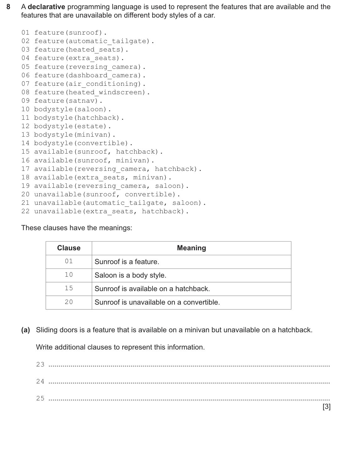 Question 8 — page 1