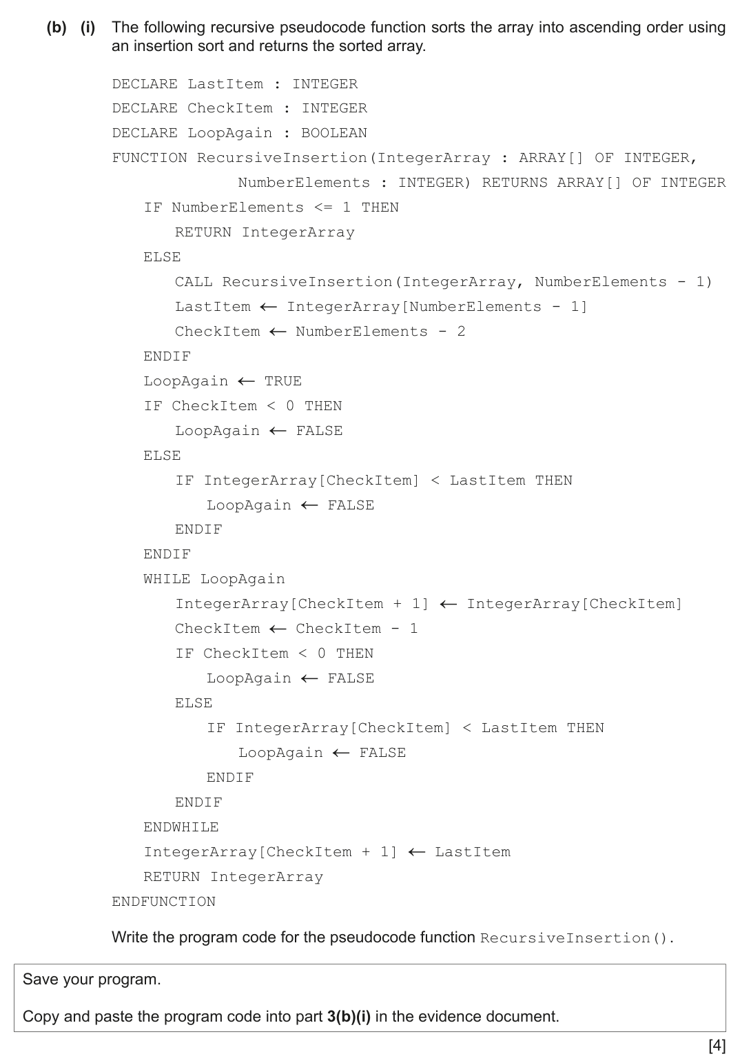 Question 3 — page 2